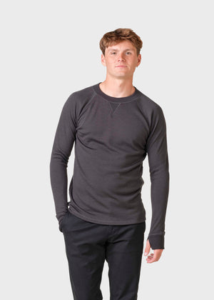 Klitmøller Collective ApS Knuth wool crew  Sweatshirts Black