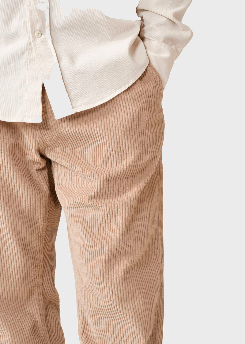 Klitmøller Collective ApS Kristian cord pant Pants Sand