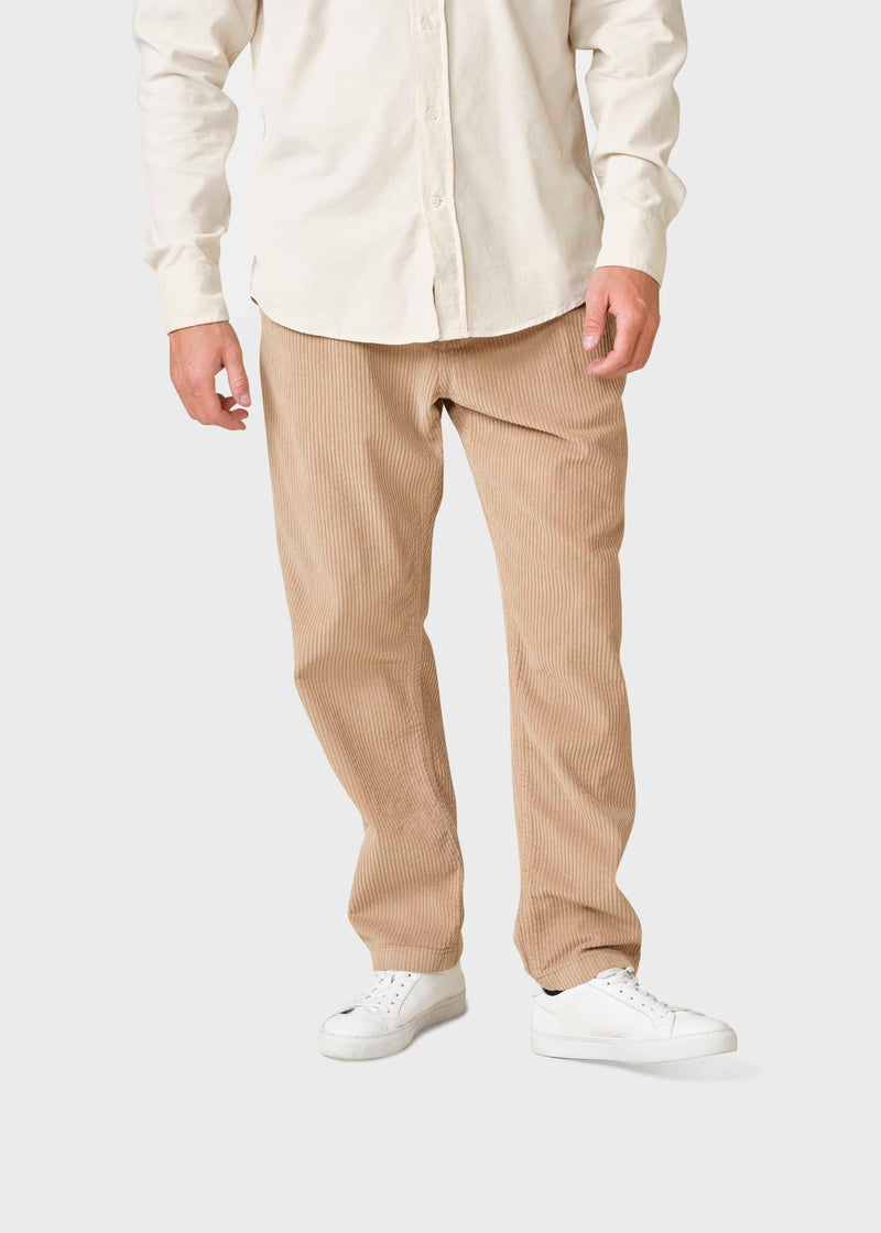 Klitmøller Collective ApS Kristian cord pant Pants Sand