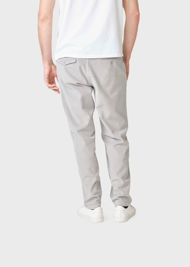 Klitmøller Collective ApS Kristian cord pants Pants Pastel grey