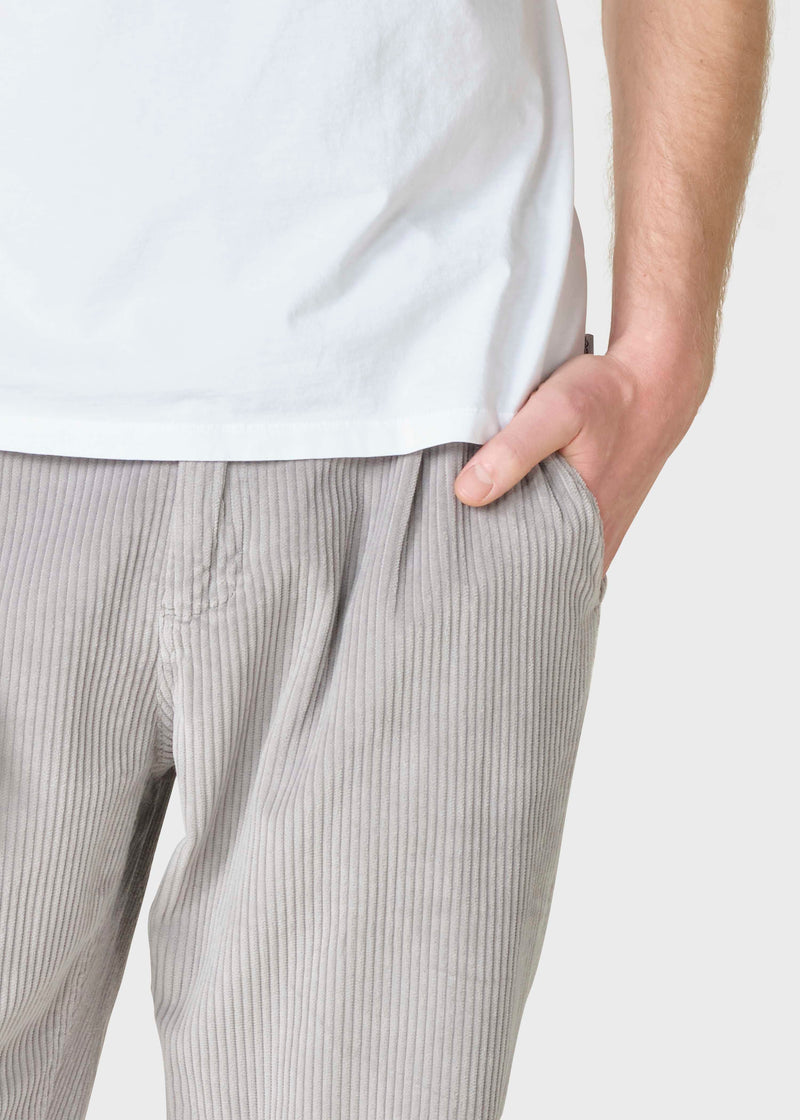 Klitmøller Collective ApS Kristian cord pants Pants Pastel grey