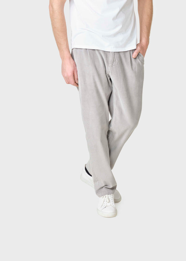 Klitmøller Collective ApS Kristian cord pants Pants Pastel grey