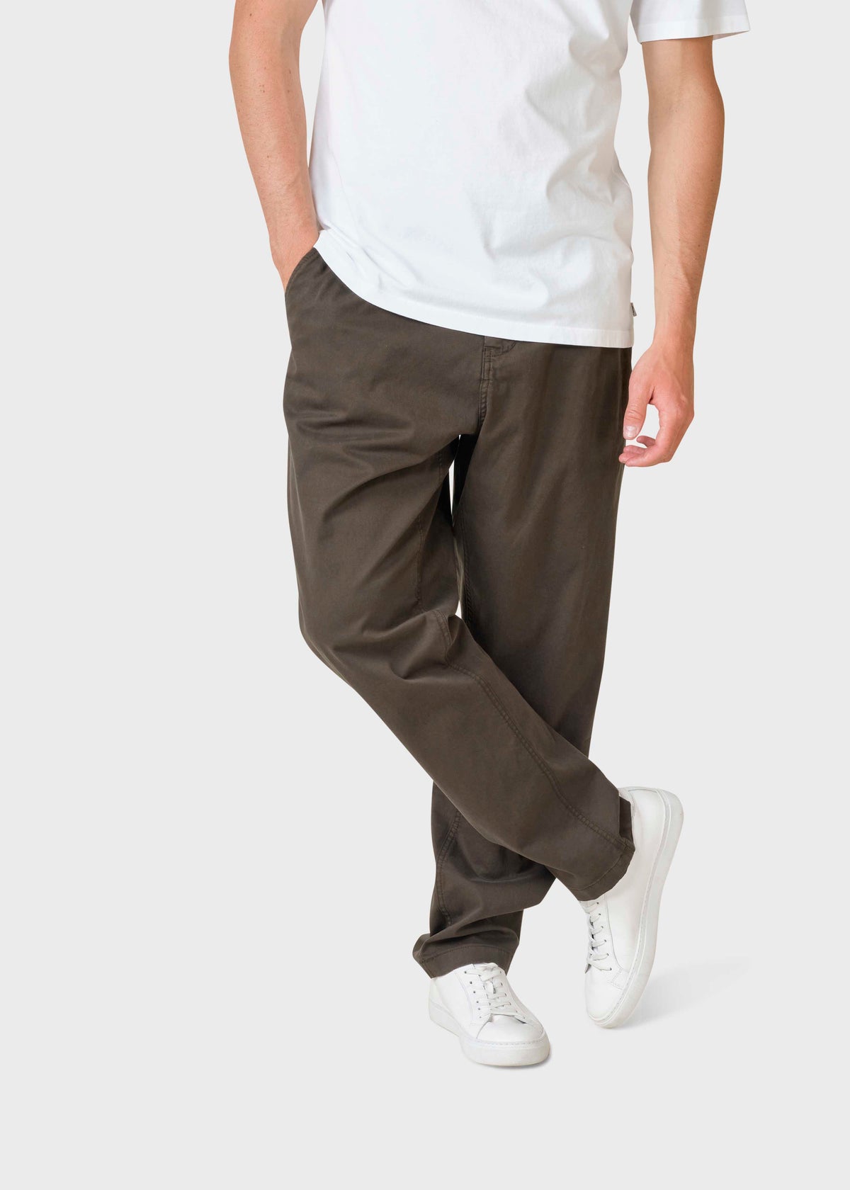 Klitmøller Collective ApS Kristian twill pants GOTS Pants Olive