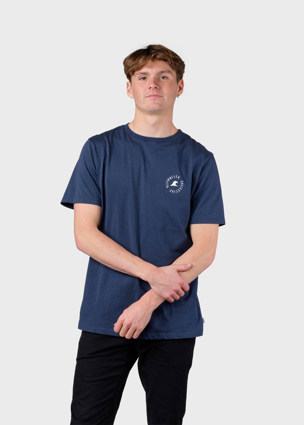 Klitmøller Collective ApS Larens tee T-Shirts Deep blue