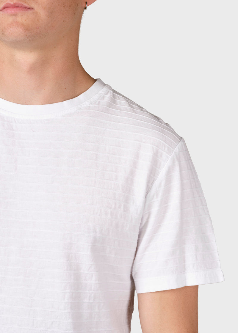 Klitmøller Collective ApS Lauge tee T-Shirts White