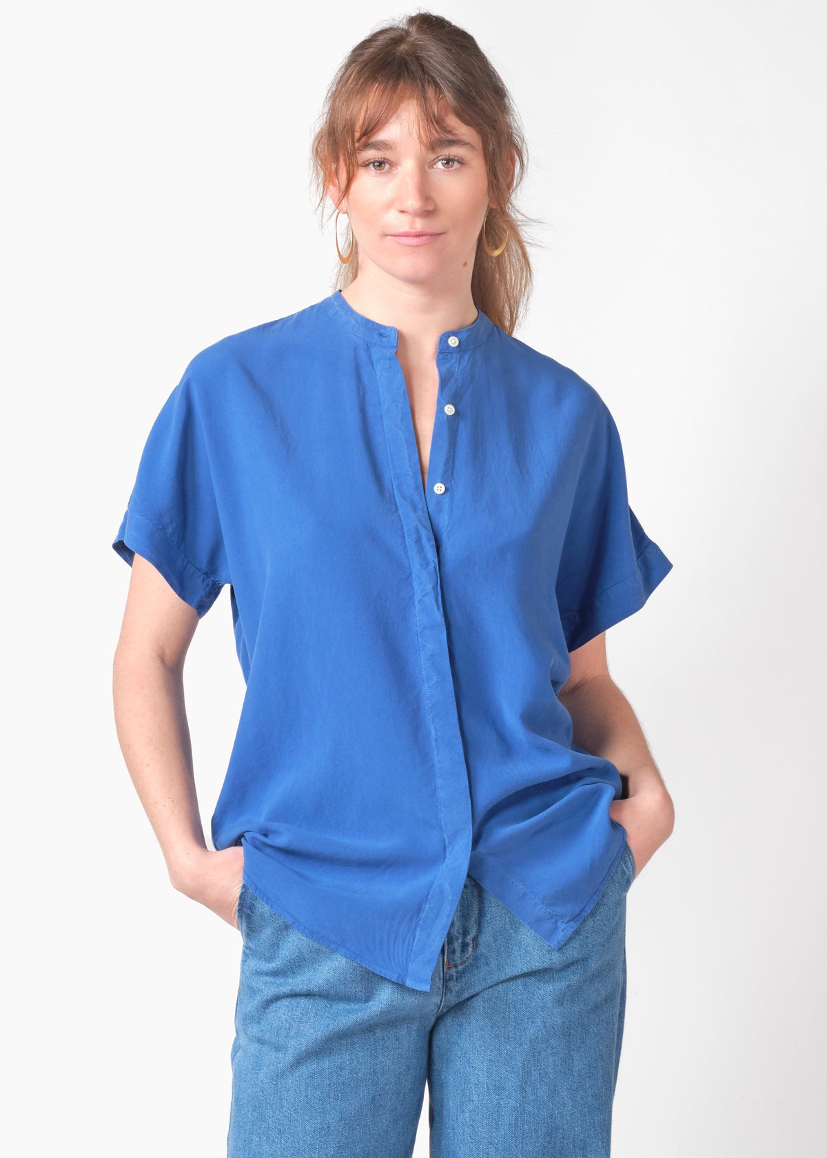 Klitmøller Collective ApS Li shirt Shirts Surf blue