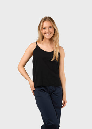 Klitmøller Collective ApS  Lili tank top T-Shirts Black