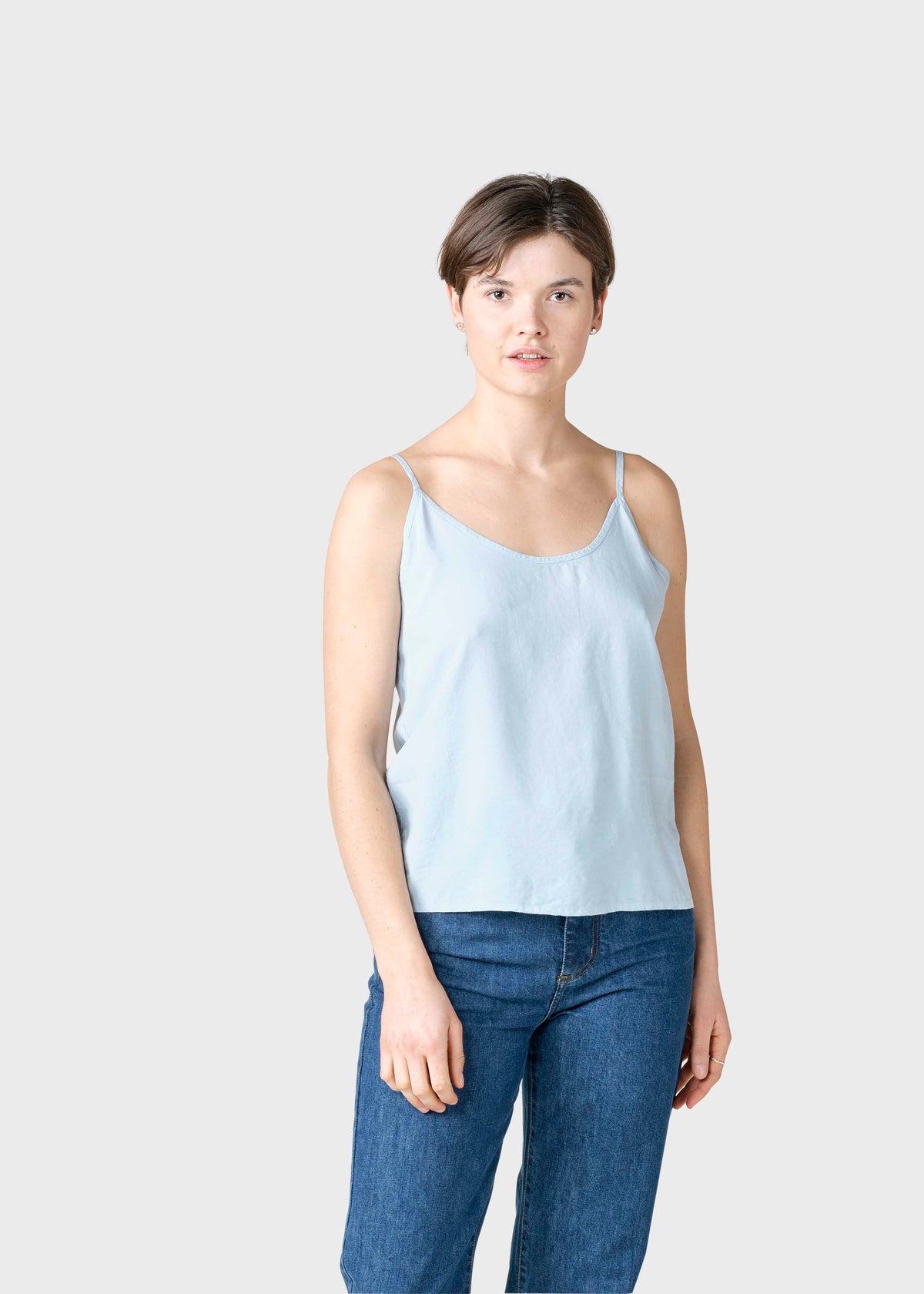 Klitmøller Collective ApS Lili tank top T-Shirts Light blue