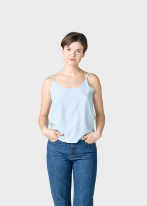 Klitmøller Collective ApS  Lili tank top T-Shirts Light blue