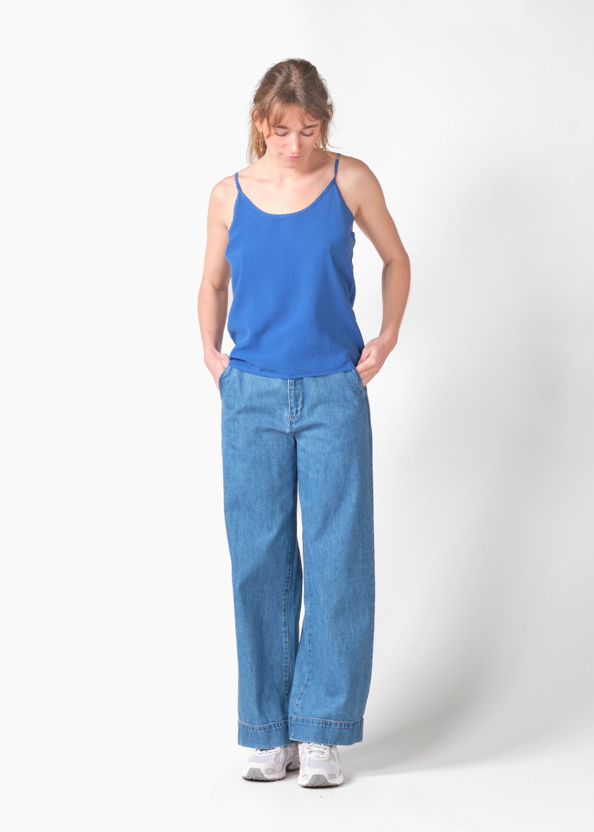 Klitmøller Collective ApS  Lili tank top T-Shirts Surf blue