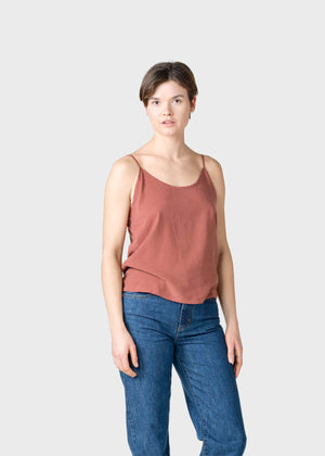 Klitmøller Collective ApS  Lili tank top T-Shirts Terracotta