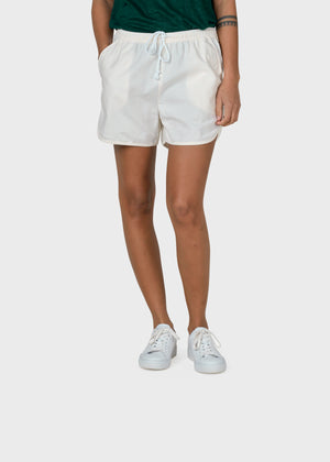 Klitmøller Collective ApS Linda striped short Walkshorts White/lemon sorbet