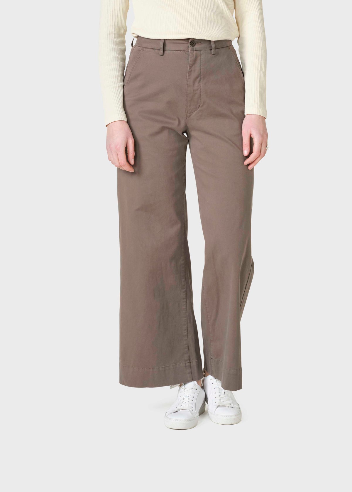 Klitmøller Collective ApS Lois twill pants Pants Taupe
