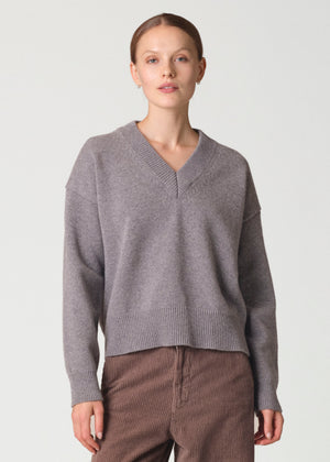 Klitmøller Collective ApS Lucy knit Knitted sweaters Light grey
