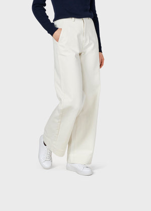 Klitmøller Collective ApS Lydia denim pants Pants Cream