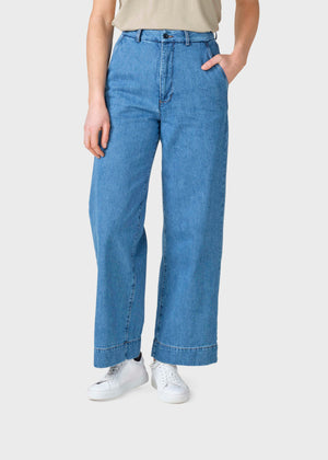 Klitmøller Collective ApS Lydia denim pants Pants Light blue stonewash