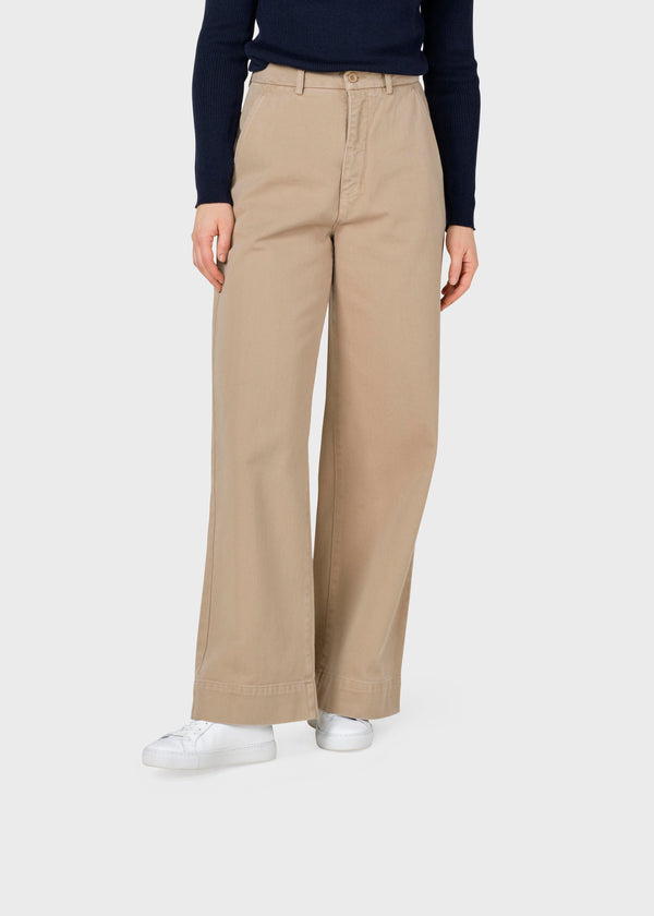 Klitmøller Collective ApS Lydia denim pants Pants Sand