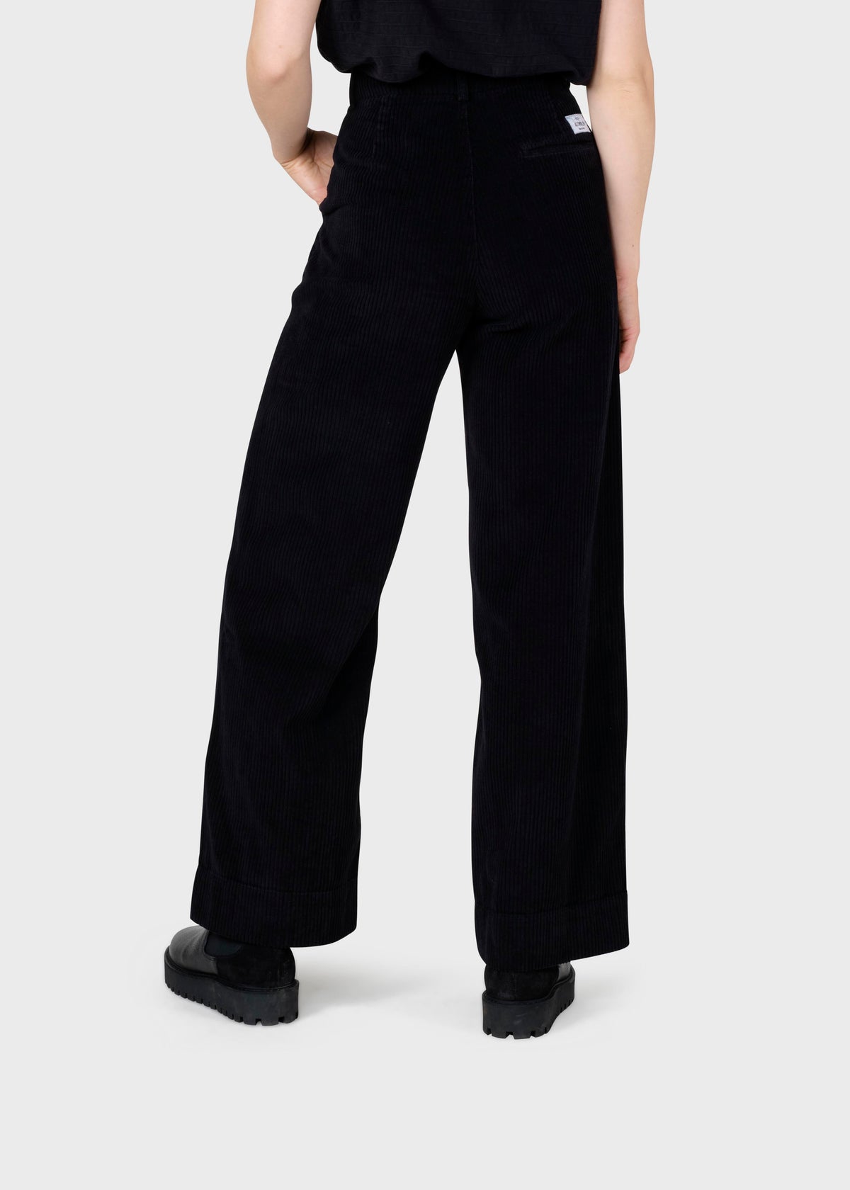 Klitmøller Collective ApS Lydia jumbo corduroy pants Pants Black