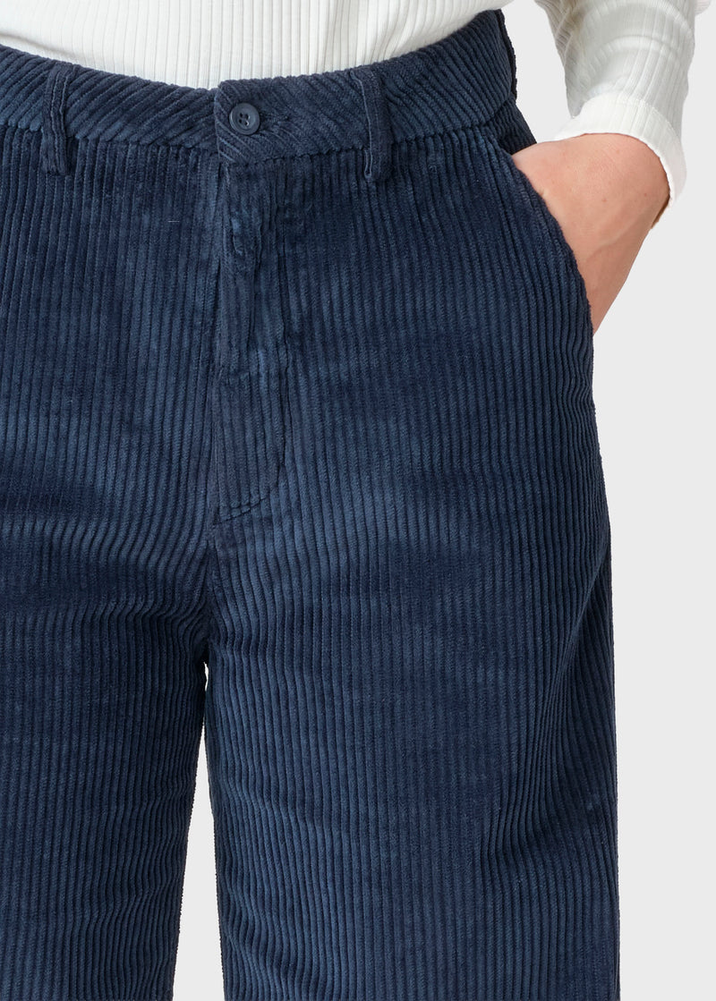 Klitmøller Collective ApS Lydia jumbo corduroy pant - Tall Pants Navy