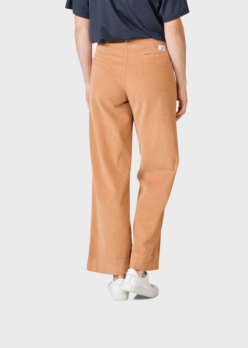 Klitmøller Collective ApS Lydia jumbo corduroy pants Pants Camel