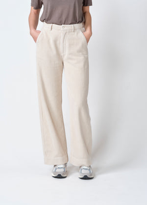 Klitmøller Collective ApS Lydia jumbo corduroy pants GOTS Pants Pastel sand