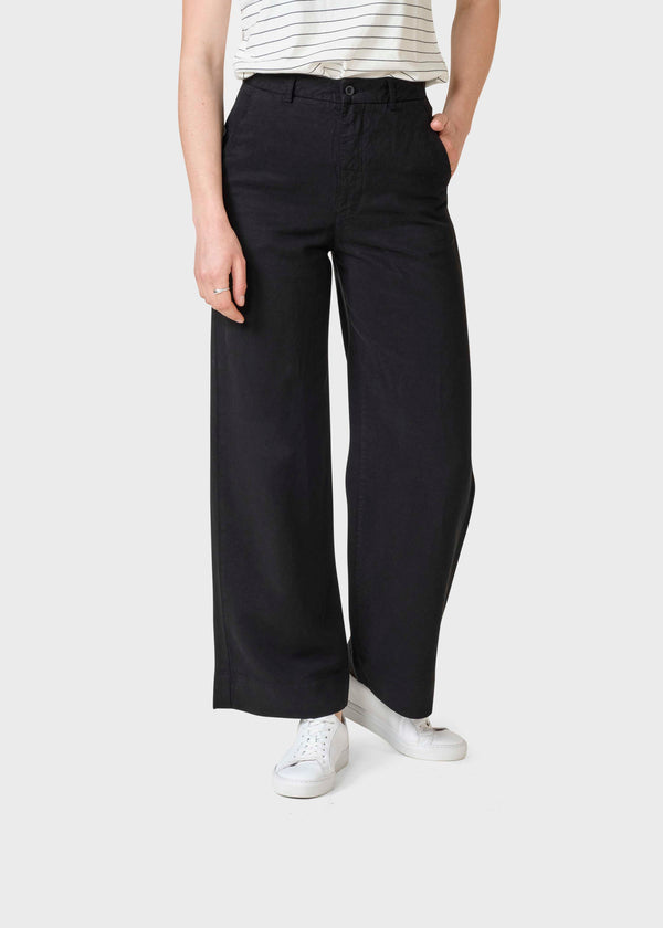 Klitmøller Collective ApS Lydia lyocell pant  Pants Black