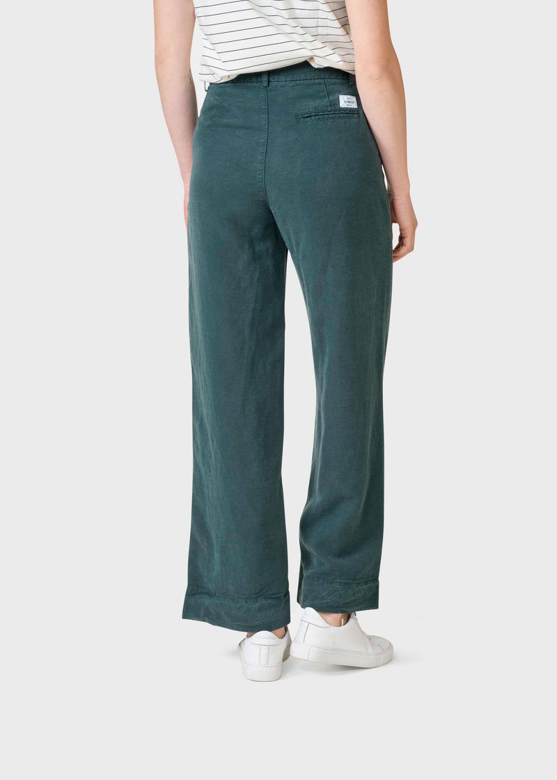 Klitmøller Collective ApS Lydia lyocell pants Pants Moss Green