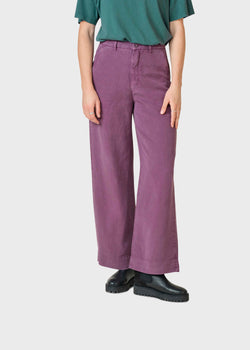 Klitmøller Collective ApS Lydia lyocell pants Pants Dark berry