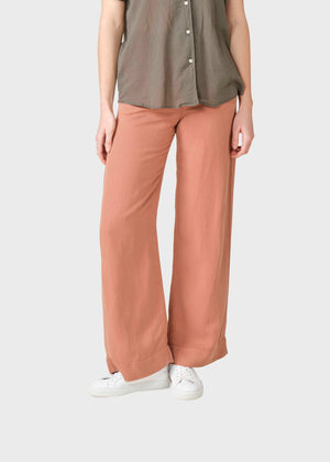 Klitmøller Collective ApS Lydia lyocell pants OCS Pants Burnt Sienna