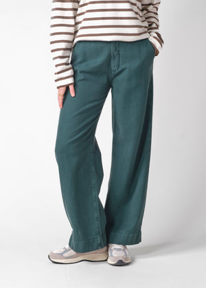 Klitmøller Collective ApS Lydia lyocell pants OCS Pants Moss Green