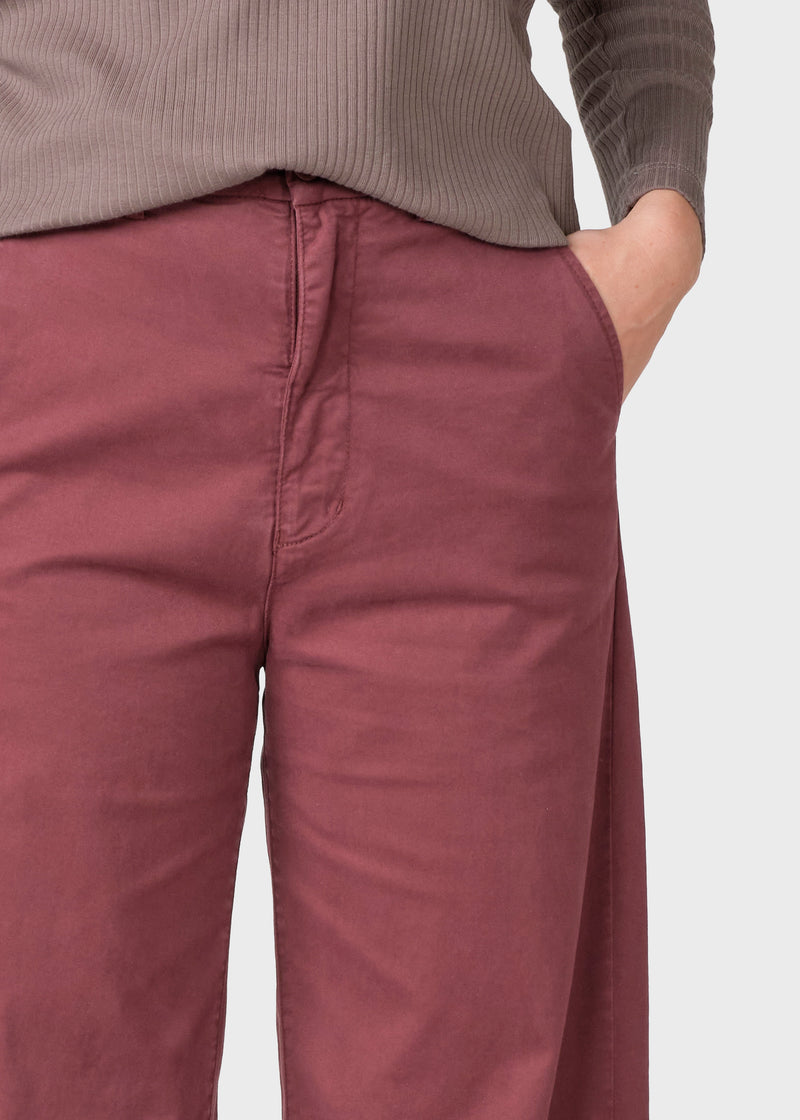 Klitmøller Collective ApS Lydia pants Pants Burgundy