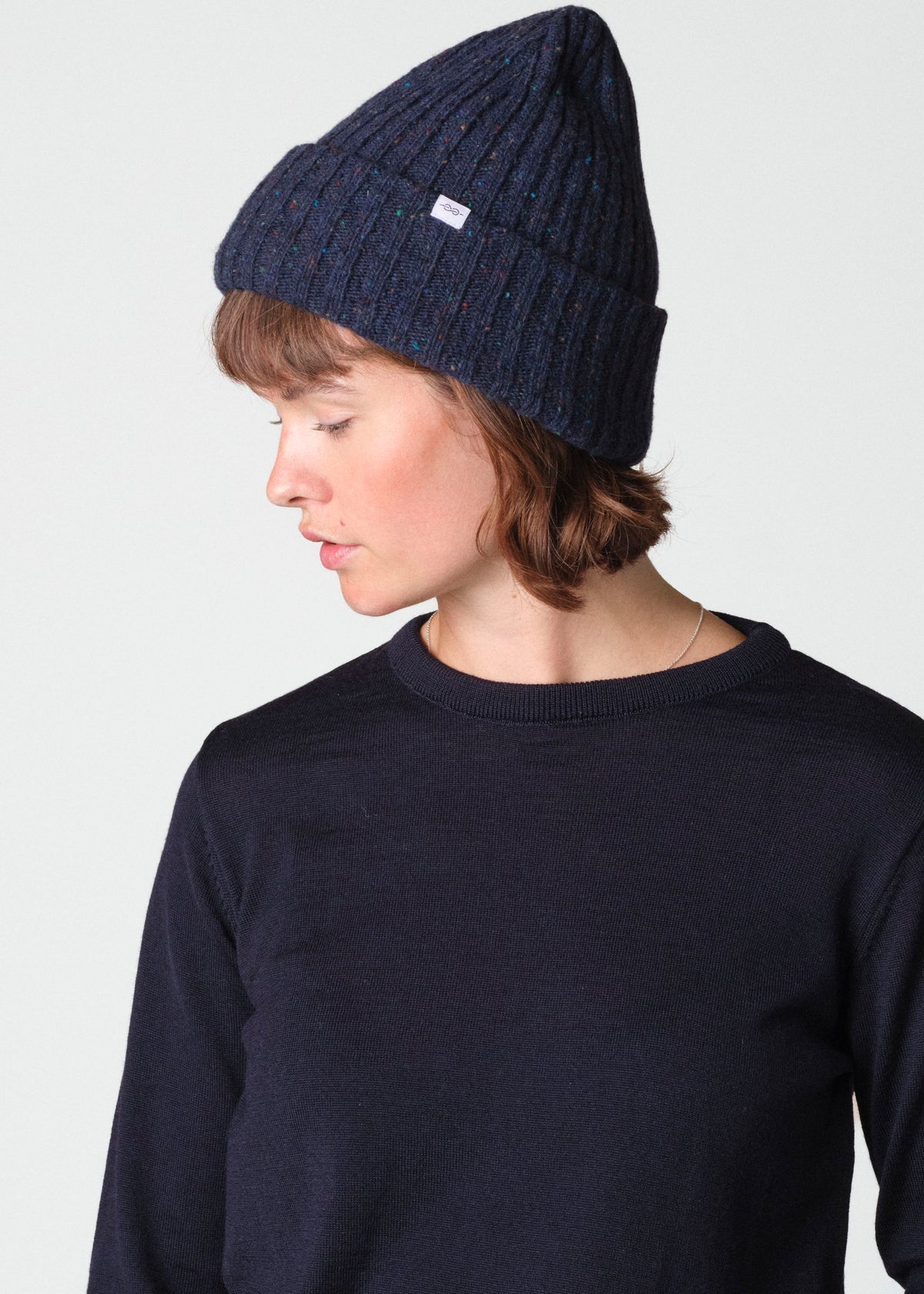 Klitmøller Collective ApS MELANGE BEANIE Beanies Navy