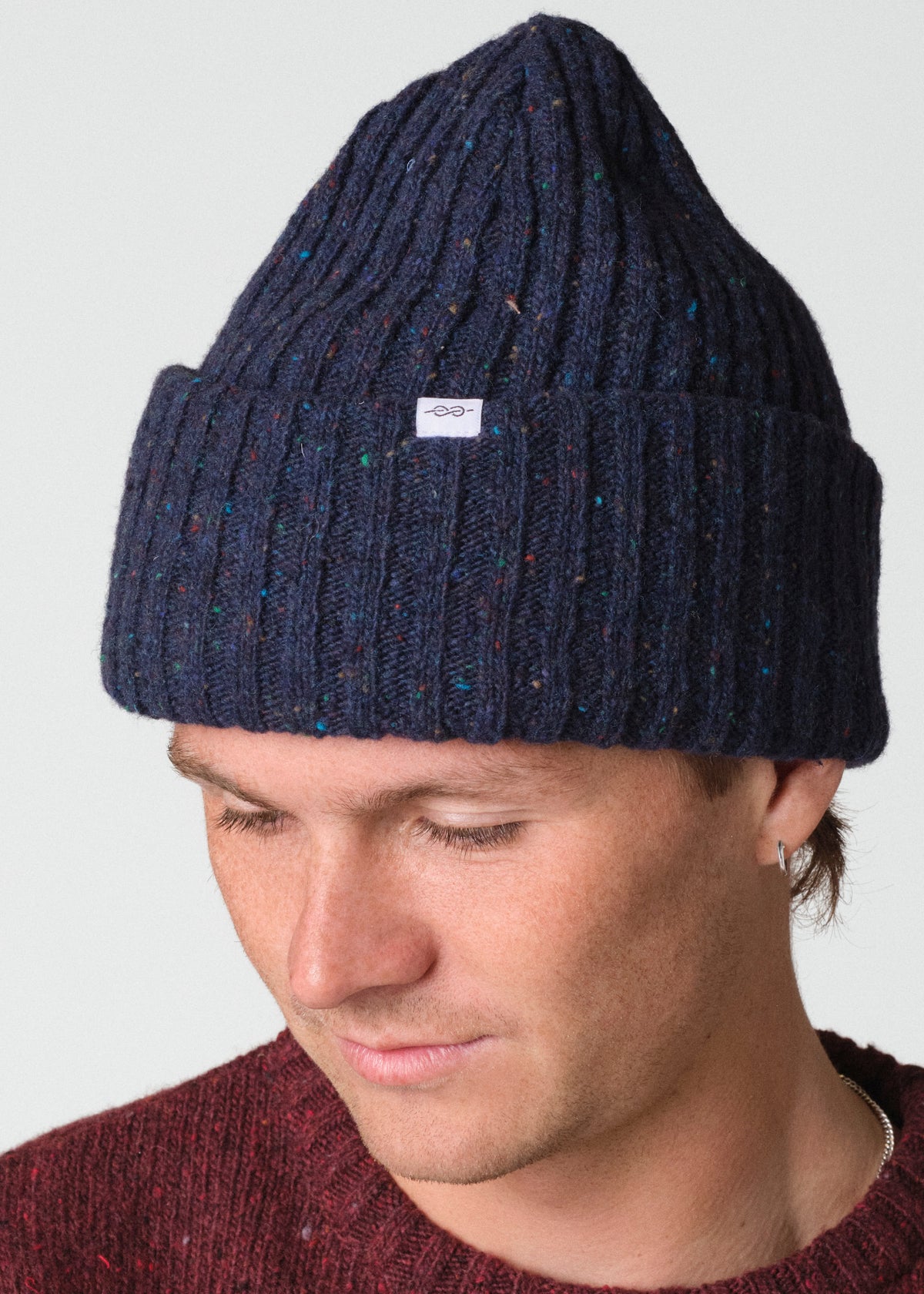 Klitmøller Collective ApS MELANGE BEANIE Beanies Navy