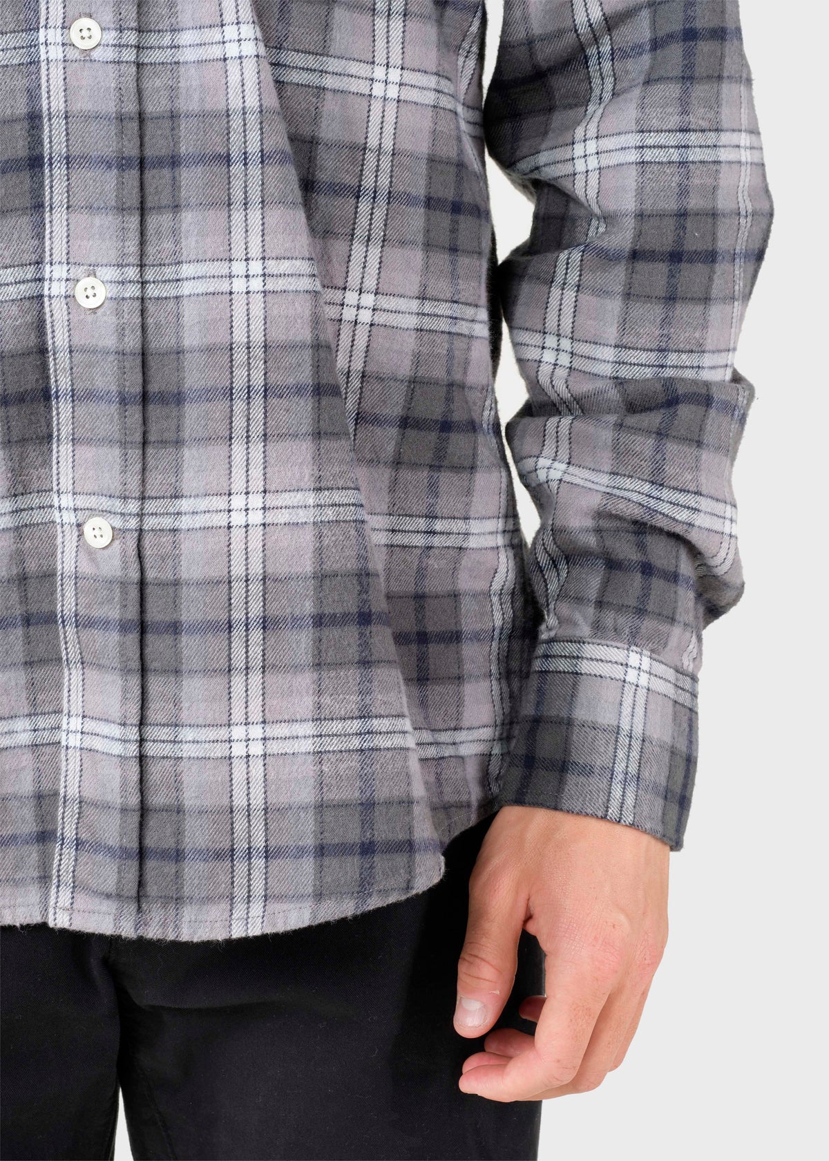 Klitmøller Collective ApS Manny shirt Shirts Olive/cream/navy