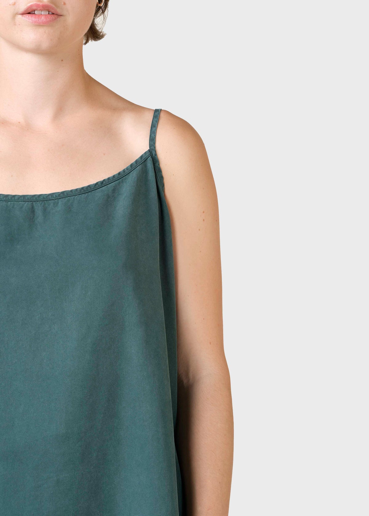 Klitmøller Collective ApS Manuella short dress Dress Moss Green