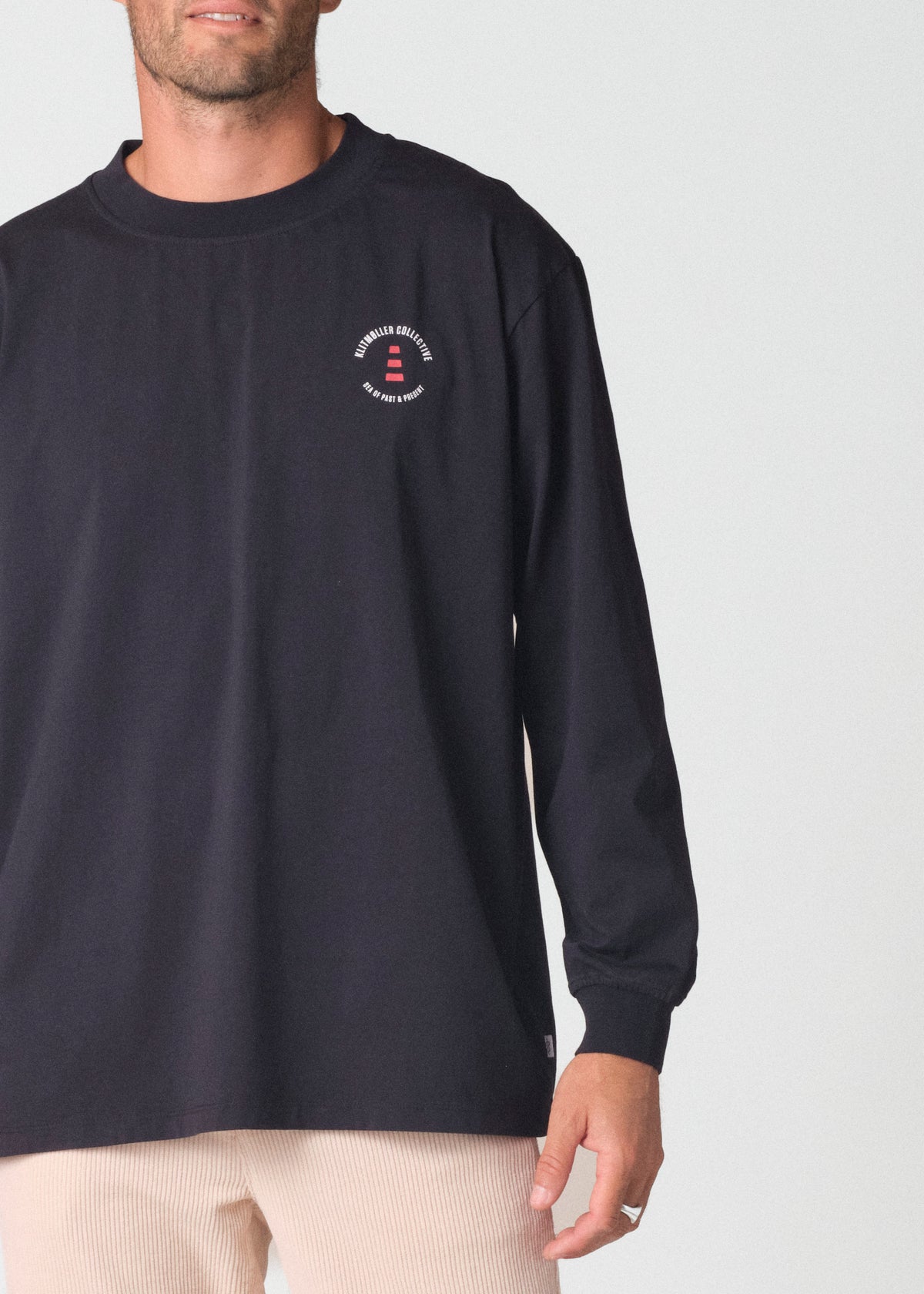 Klitmøller Collective ApS Marlon L/S tee OCS T-Shirts Black