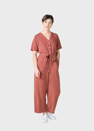 Klitmøller Collective ApS Marna jumpsuit Jumpsuits Terracotta