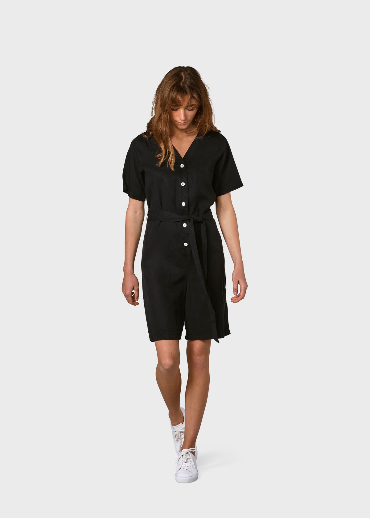 Klitmøller Collective ApS Marna short jumpsuit Jumpsuits Black