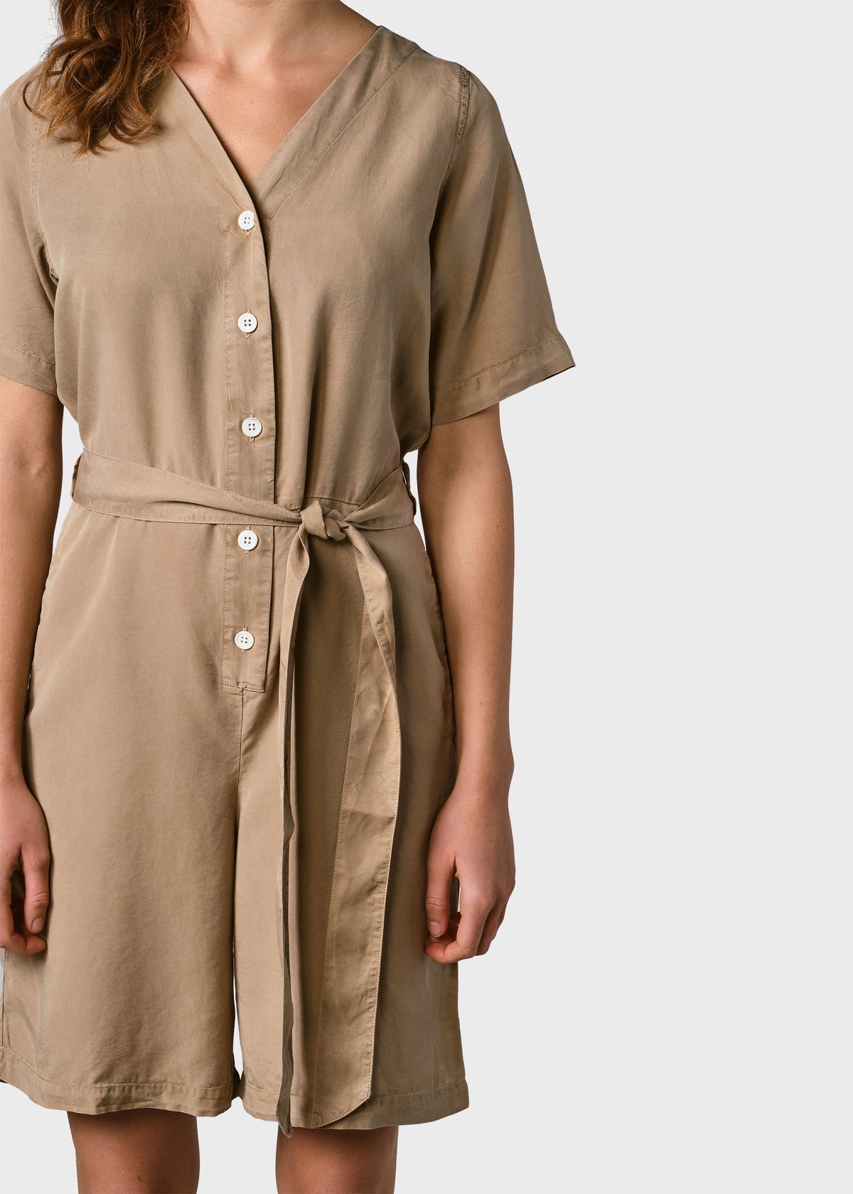 Klitmøller Collective ApS Marna short jumpsuit Jumpsuits Sand