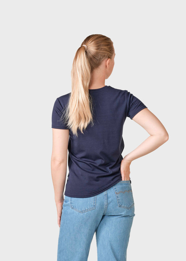 Klitmøller Collective ApS Marta tee T-Shirts Navy