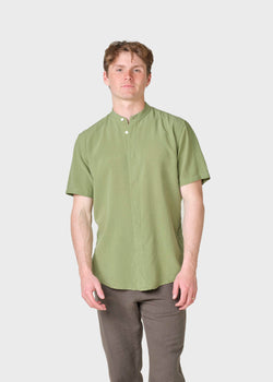 Klitmøller Collective ApS Max lyocell shirt Shirts Forest green
