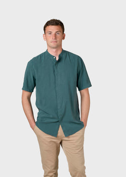 Klitmøller Collective ApS Max lyocell shirt Shirts Moss Green