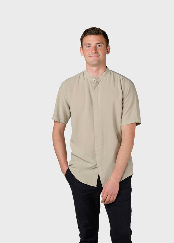 Klitmøller Collective ApS Max lyocell shirt Shirts Sand