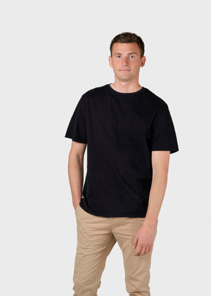 Klitmøller Collective ApS Mens boxy tee T-Shirts Black