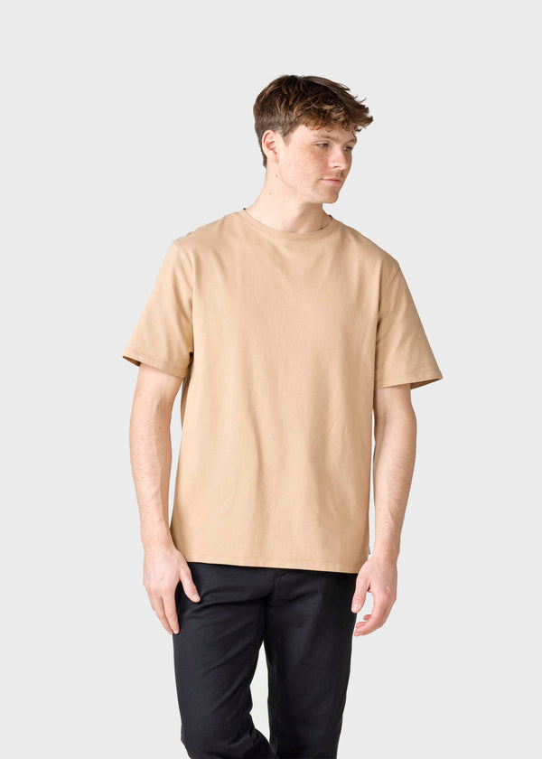 Klitmøller Collective ApS Mens boxy tee T-Shirts Sand