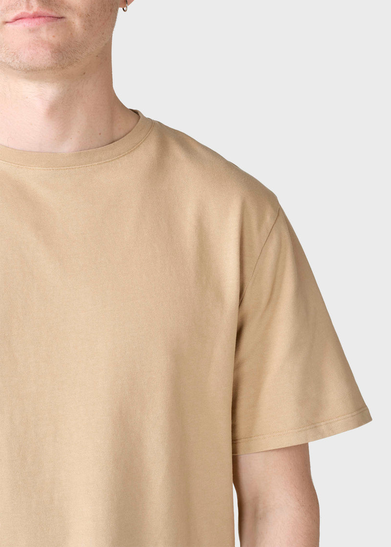 Klitmøller Collective ApS Mens boxy tee T-Shirts Sand