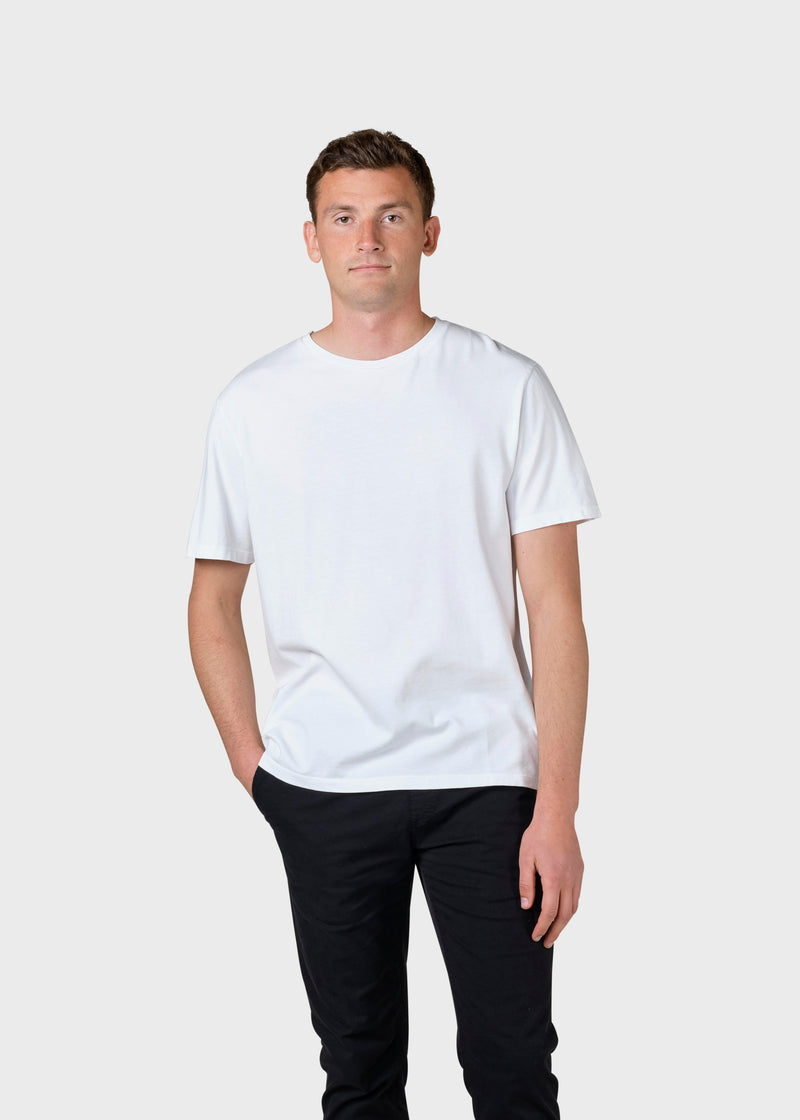 Klitmøller Collective ApS Mens boxy tee T-Shirts White