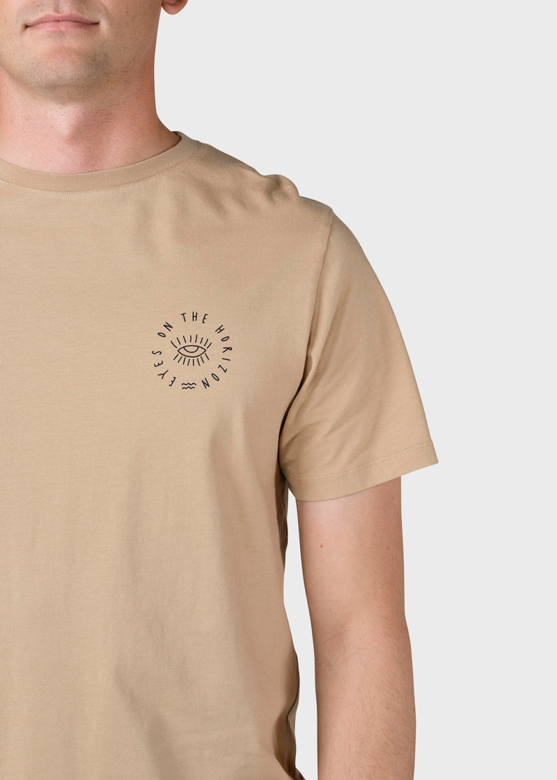 Klitmøller Collective ApS Mico tee T-Shirts Sand
