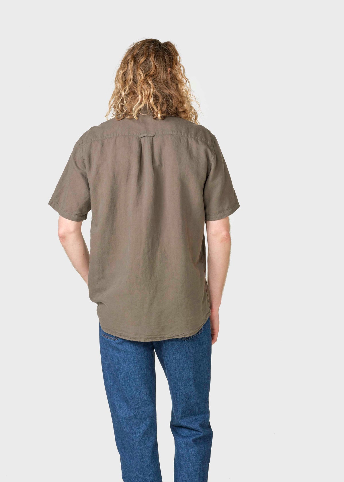 Klitmøller Collective ApS Mikkel linen shirt Shirts Taupe