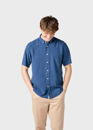 Klitmøller Collective ApS Mikkel lyocell shirt  Shirts Ocean